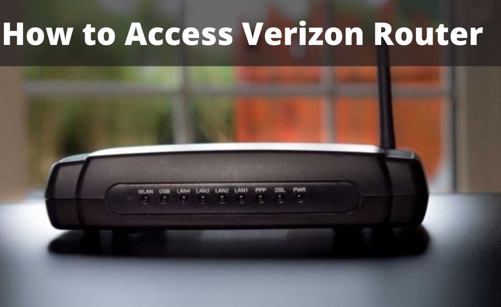 access verizon router