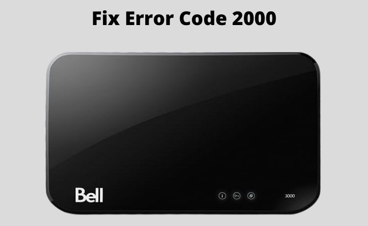 Fix Error Code 2000