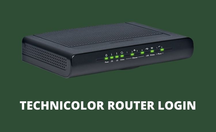 Technicolor Router Login