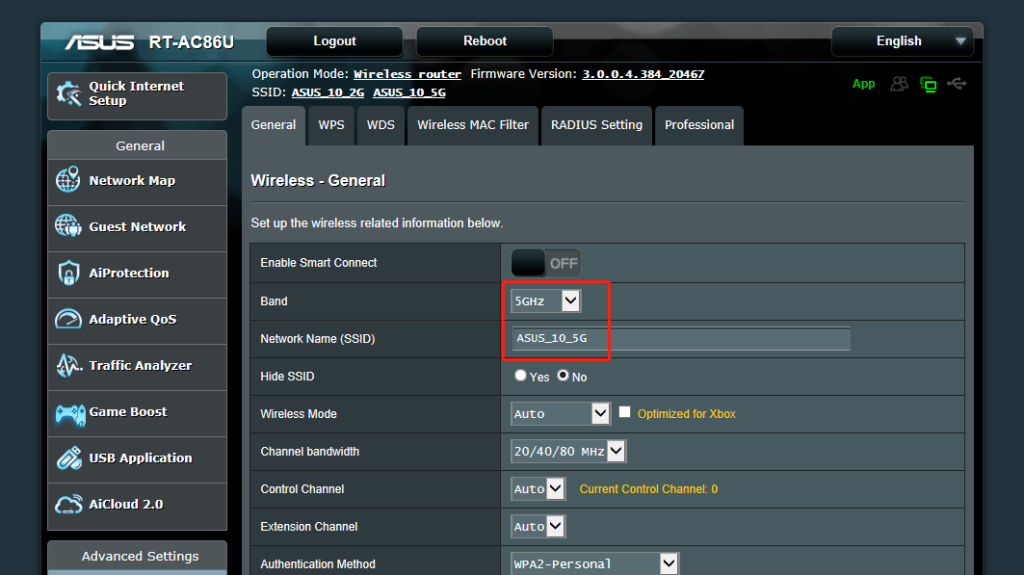 How to Turn Off 5GHz on Asus Router