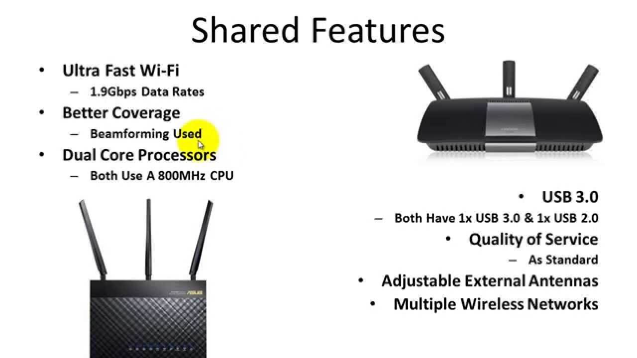Linksys vs Asus Router