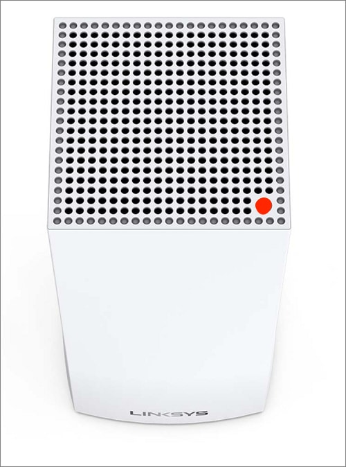Linksys Velop Solid Red Light